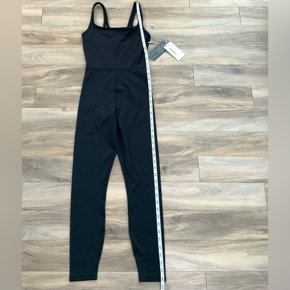 Z Supply go for it rib jumpsuit in Black - Picture 4 of 6